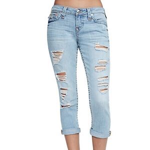True Religion Rolled Capri SZ 27